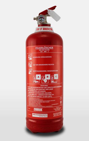 Mobiak 2 KG Dauerdruck Pulverlöscher Mobiak 2 KG Dauerdruck Pulverlöscher