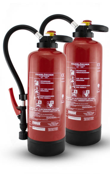 Mobiak 2 x 6 Liter Schaum Auflade Kartuschen Löscher Mobiak 2 x 6 Liter Schaum Auflade Kartuschen Löscher