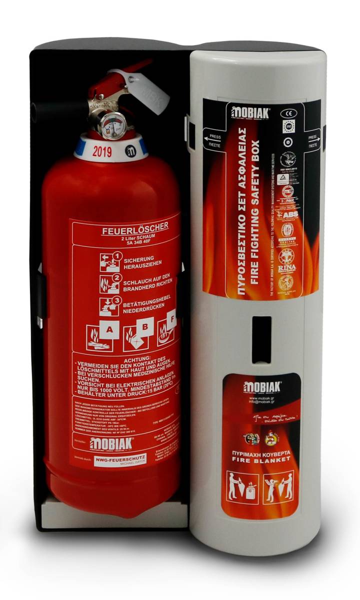 Mobiak Feuerlöscher Sicherheits-Set für die Küche Mobiak Feuerlöscher Sicherheits-Set für die Küche