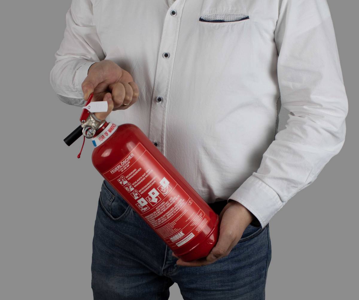 Mobiak 2 Liter Fettbrand Dauerdrucklöscher für Küche